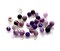 Gemstone Charm Mix, 5mm-6mm Purple Bead Dangle Assortment, 20 pcs, Adorabilities
